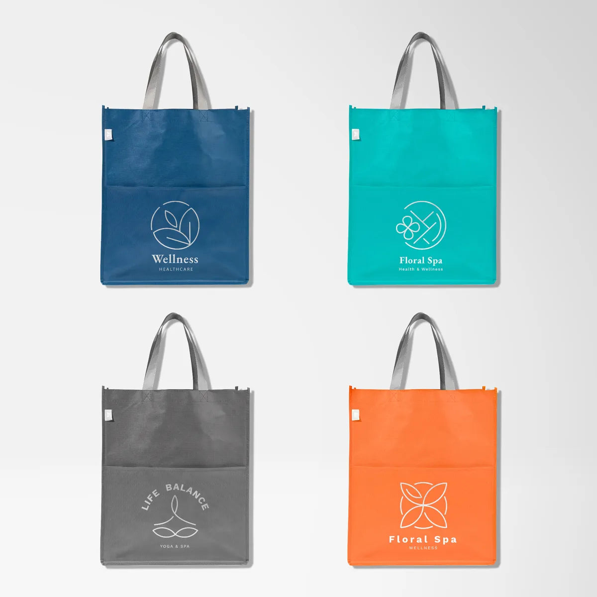 Recycled Plastic Rayna Tote with Pocket