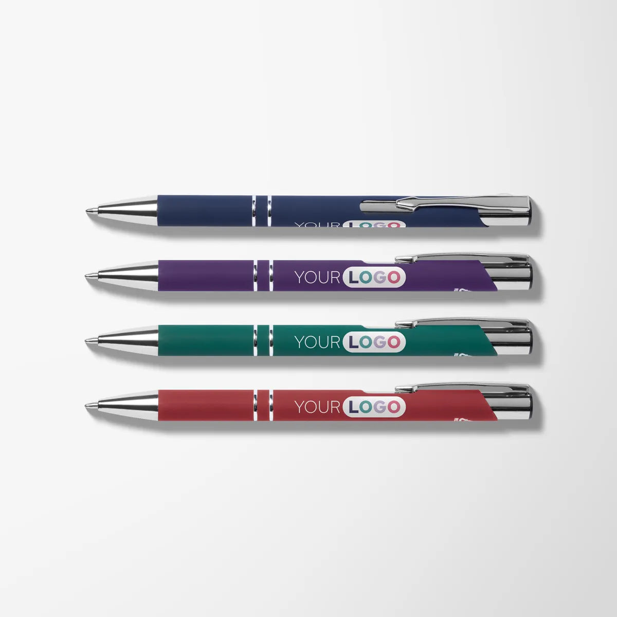 Full Color Soft Touch Recycled Paragon Pen