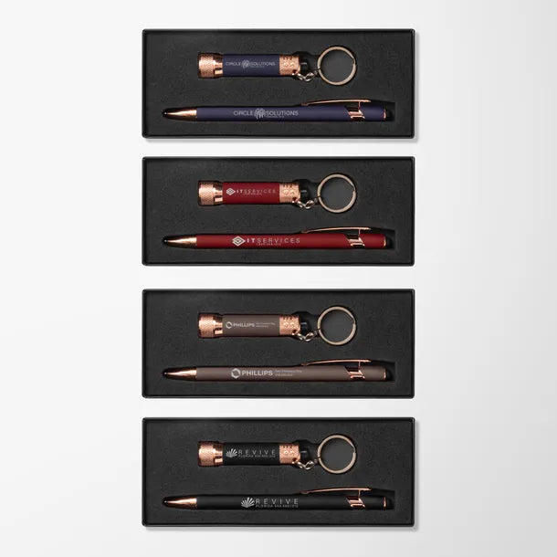 Ava Gift Set with Rose Gold Ribbon Gift Box