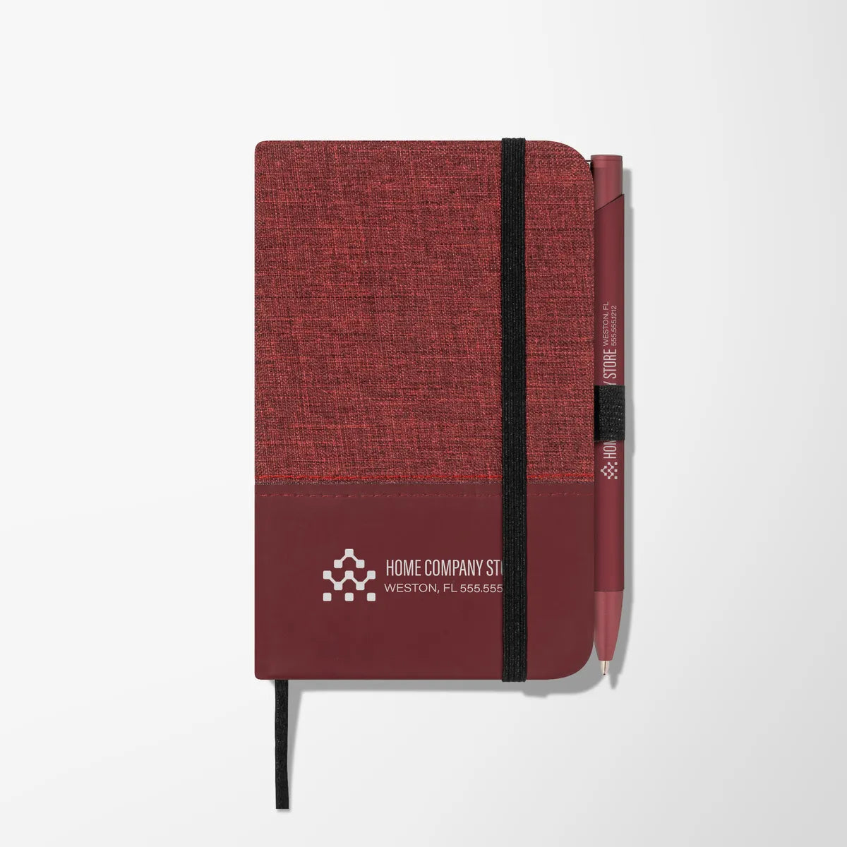 4"x 5.6" Monochrome Charon Notebook & Pen