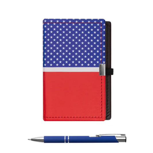 Patriotic Note Caddy & Paragon Pen