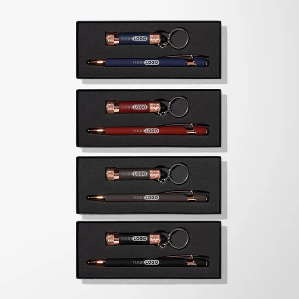 Olivia Gift Set with Rose Gold Trim & Display Box