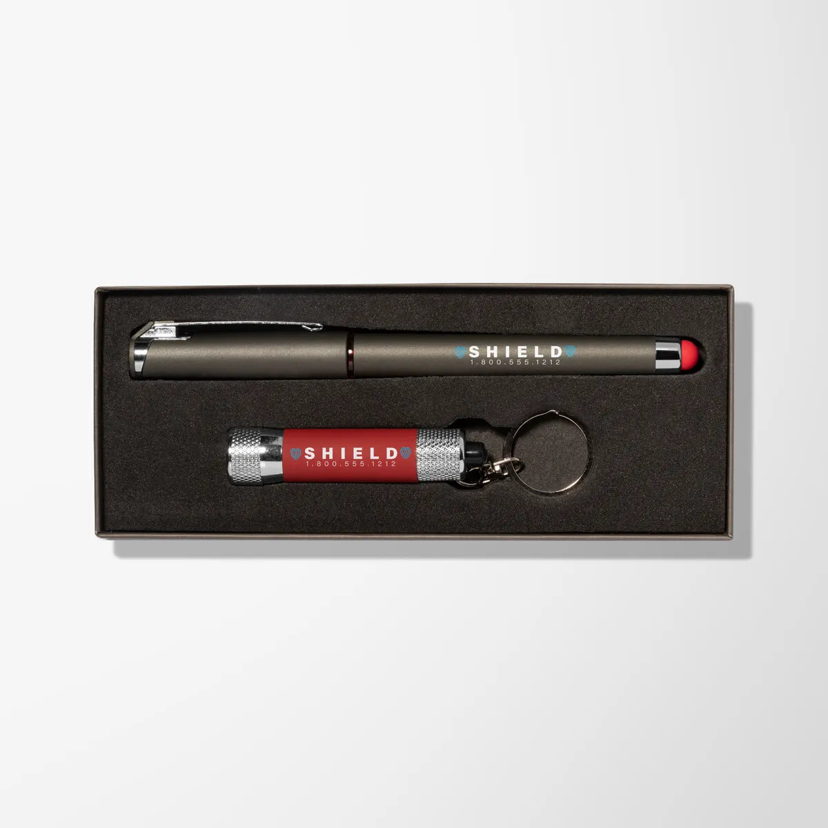 Britebrand™ Accent Gelebration™ Gel Pen & Flashlight Gift Set