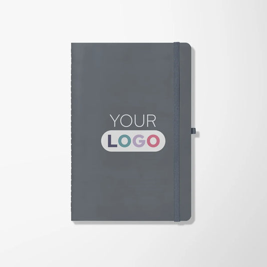 Full Color 5.7"x 8" Soft Touch Stone Paper Notebook