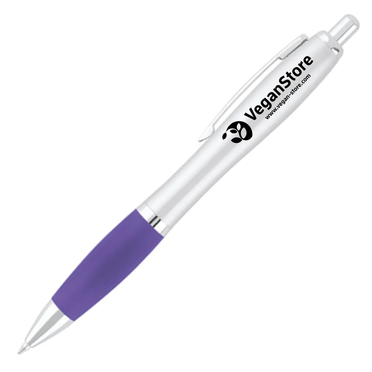 Curvaceous Silver Matte Gel Pen