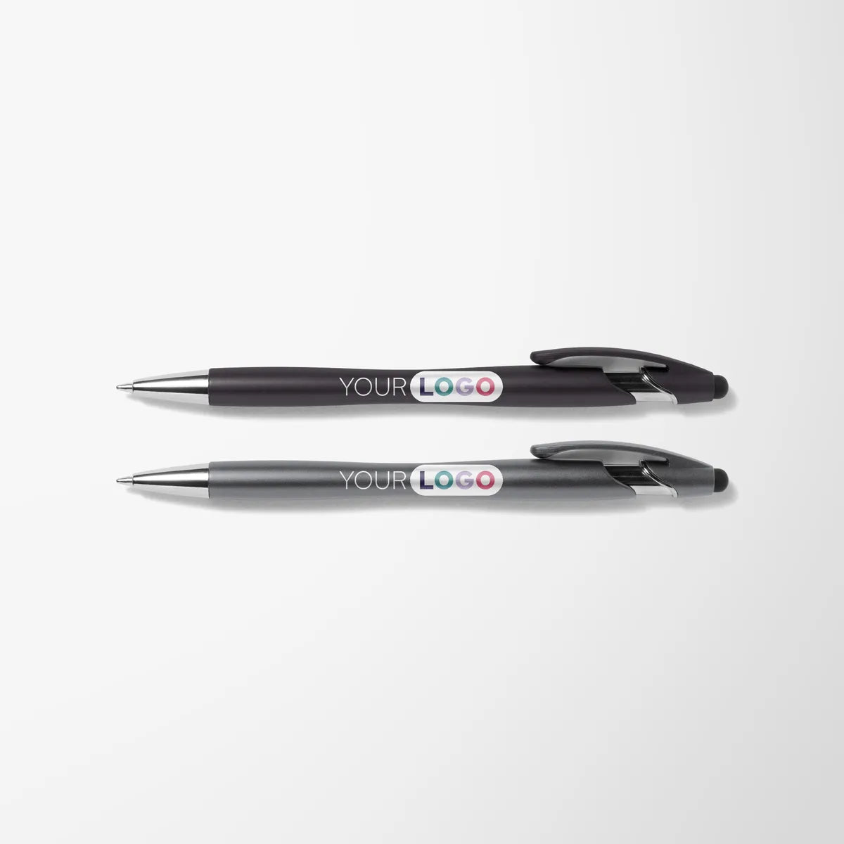 Full Color Metallic Recycled Vortex Stylus Pen