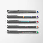 Full Color Soft Touch Hughes Gel Stylus Pen