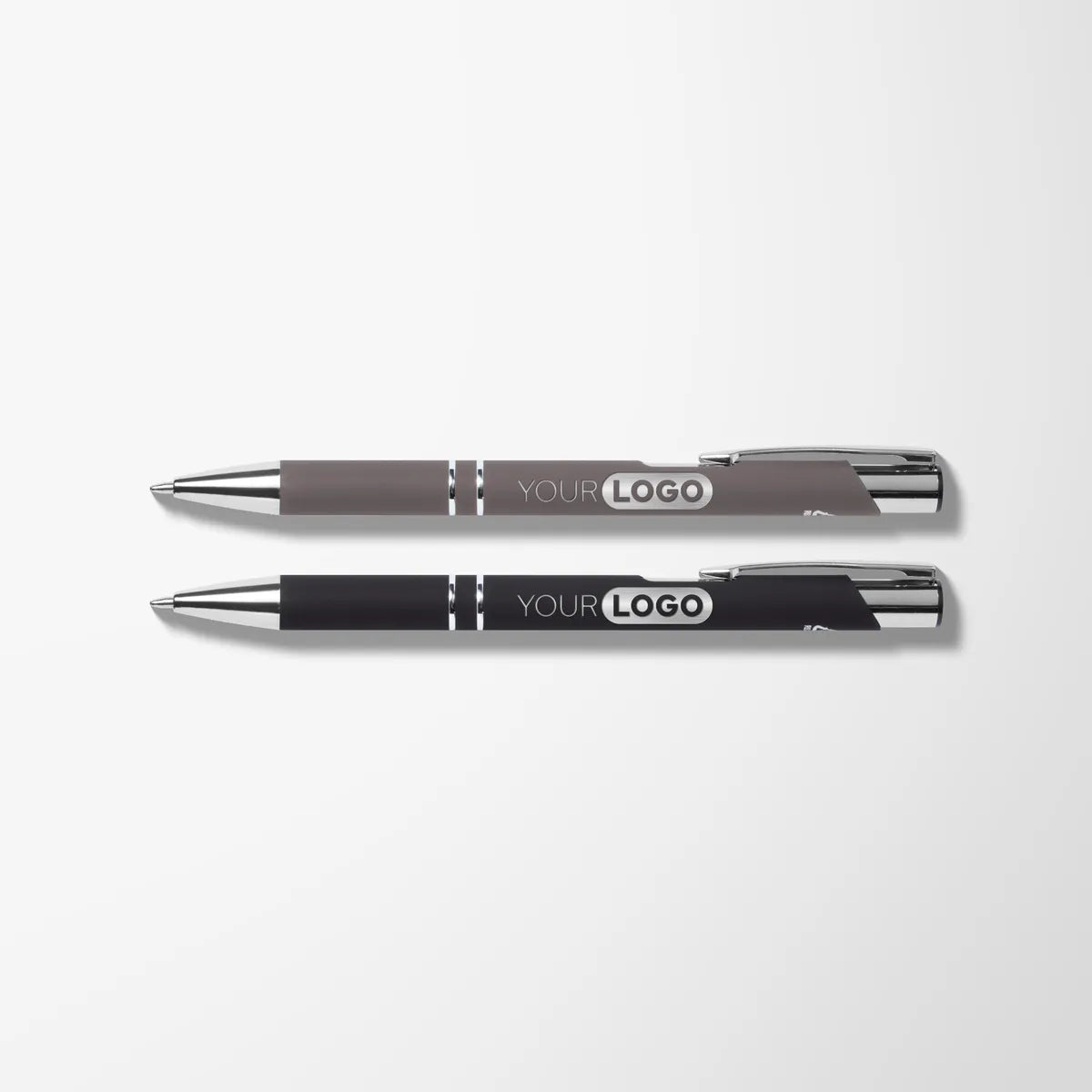 Engraved Soft Touch Recycled Paragon Pen