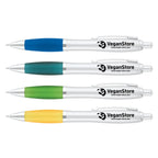 Curvaceous Silver Matte Gel Pen