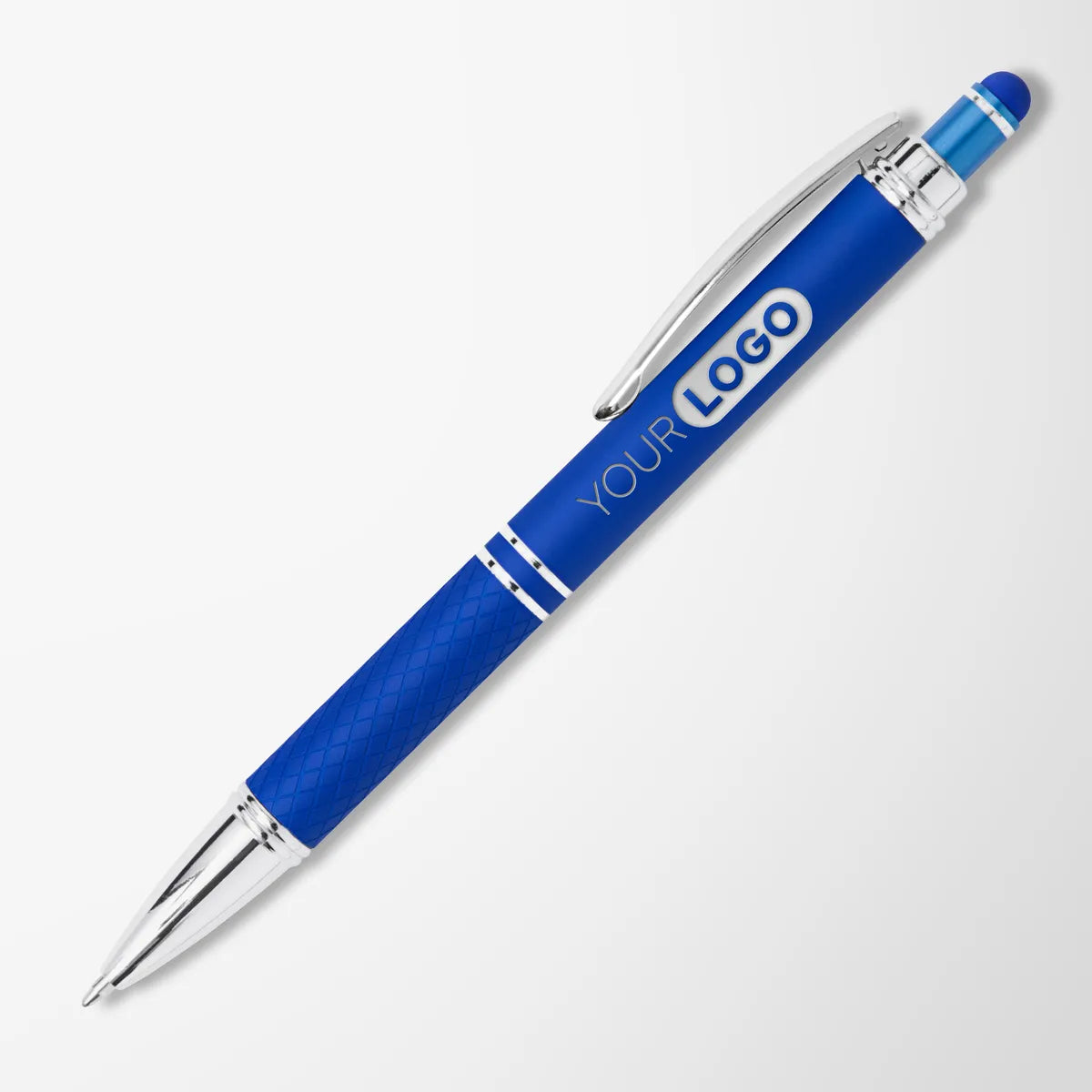 Engraved Soft Touch Diamond Stylus Pen