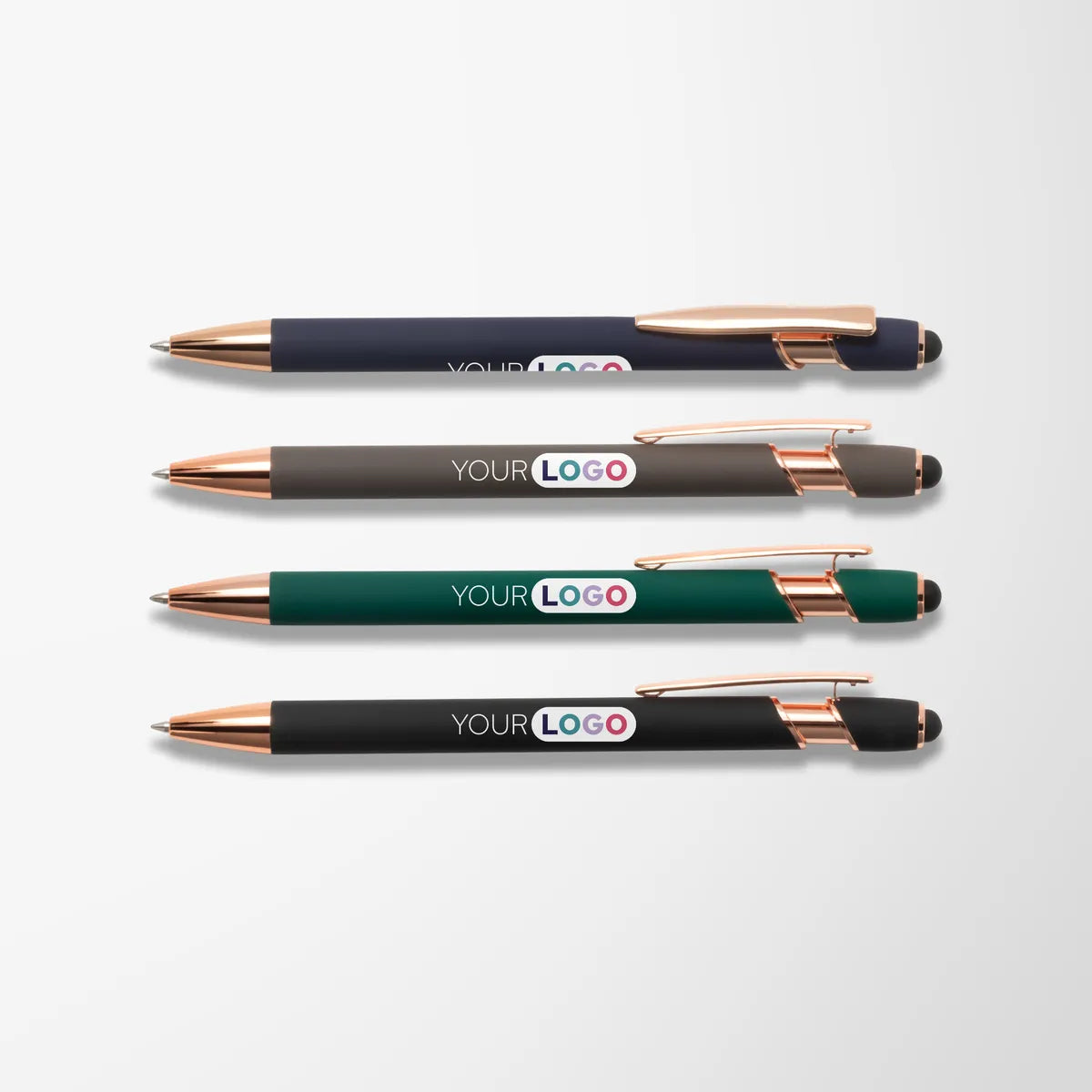 Full Color Alpha Soft Touch Gel Pen