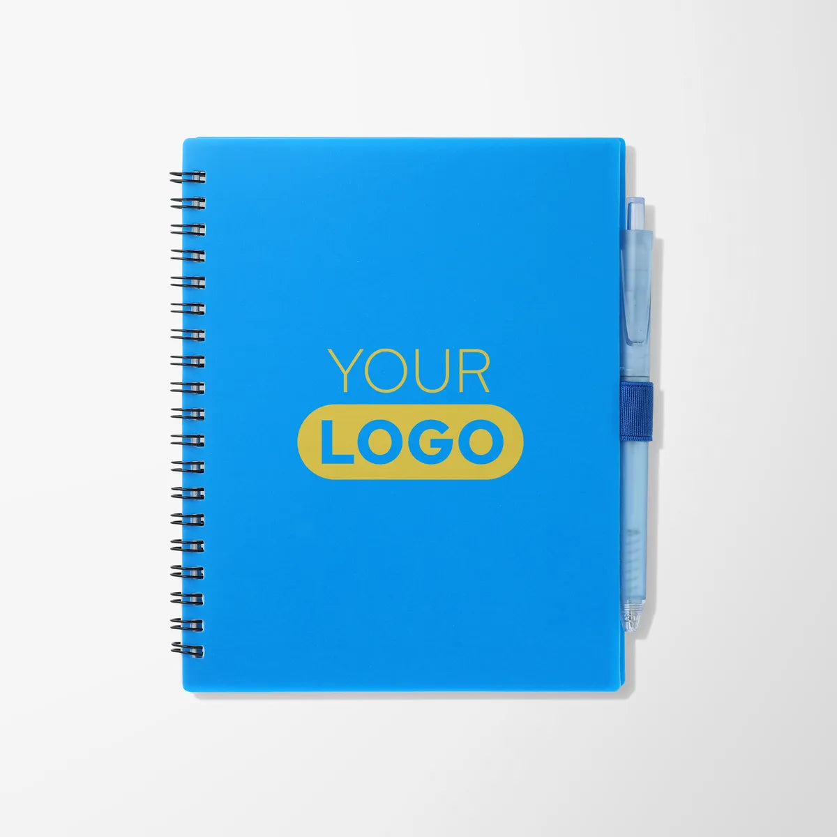 5.5”x 7” Recycled Daisy Spiral Notebook & Pen