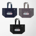 Full Color Hudson 7 oz. Recycled Cotton Shopping Tote
