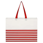 Horizontal Stripe Tote Bag