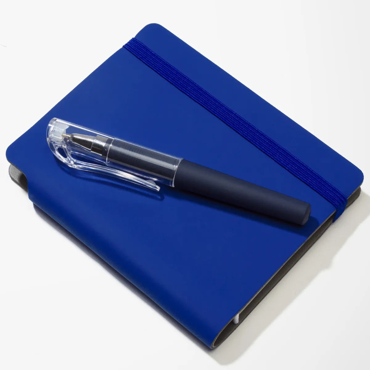 3.5"x 4.5" Darcy Recycled PU Leather Notebook & Gel Pen