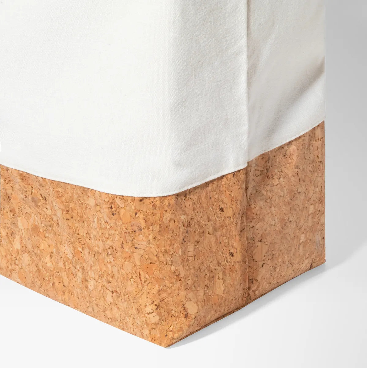 Gigi 9 oz. Recycled Cotton Tote Bag with Cork Trim