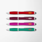 Metallic Curvaceous Ballpoint Stylus Pen