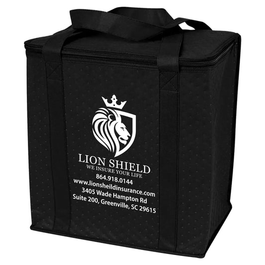 Koozie® Zippered Insulated Grocery Tote