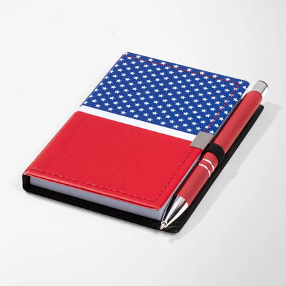Patriotic Note Caddy & Paragon Pen