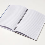 5'' X 7'' Rubbery Spiral Notebook