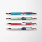 Full Color Croix Fidget Stylus Pen with Rose Gold Trim