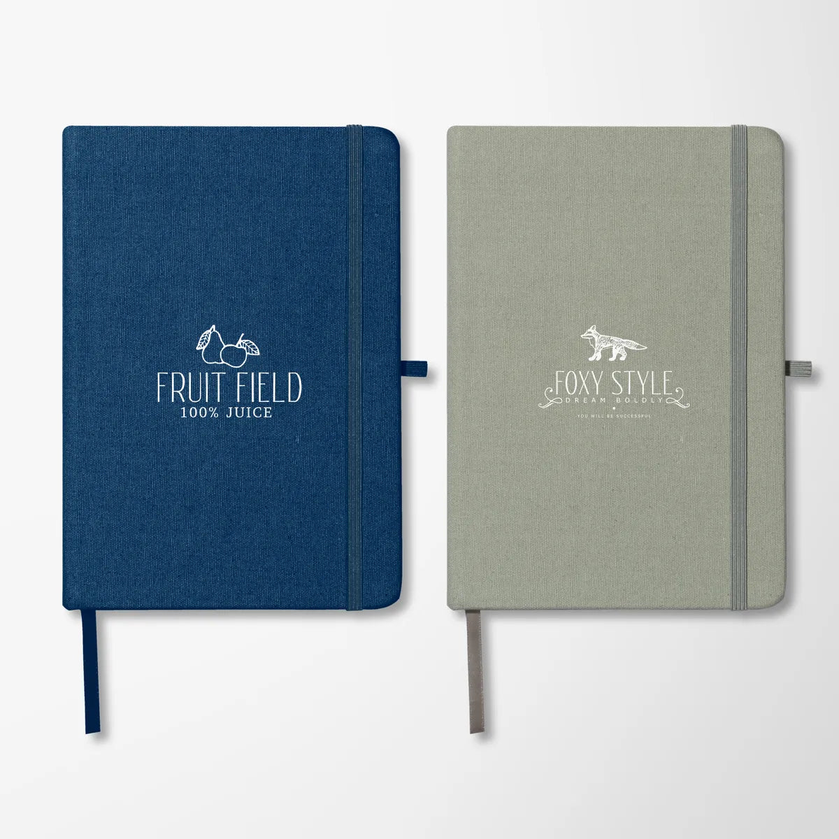 8.3" x 5.8" Stacy Recycled Cotton Notebook
