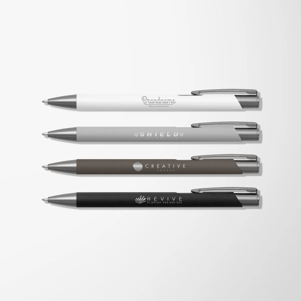 Soft Touch Paragon Pen with Gunmetal Trim