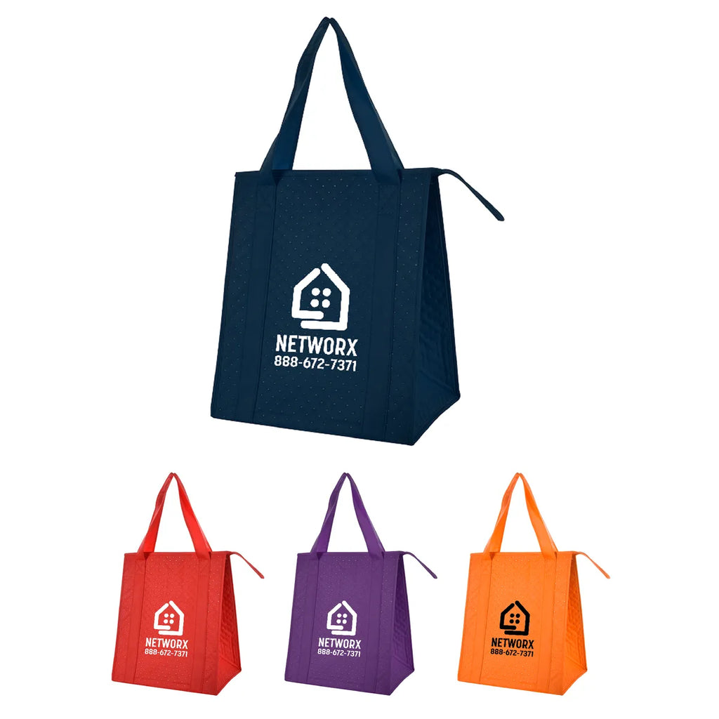 Dimples Non-Woven Cooler Tote Bag