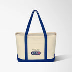 Full Color Large Lana 24 oz. Cotton Canvas Boat Tote