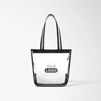 Sigma Clear Zippered Tote Bag