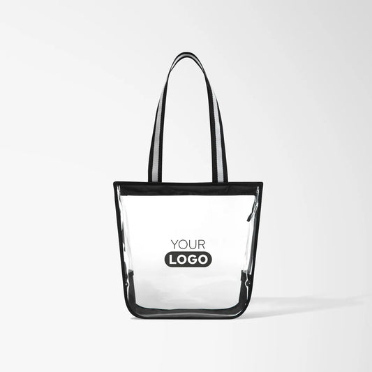 Sigma Clear Zippered Tote Bag