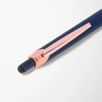 Engraved Metal Triangle Viera Pen with Rose Gold Trim