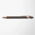 Alpha Soft Touch Gel Pen with Rose Gold Trim