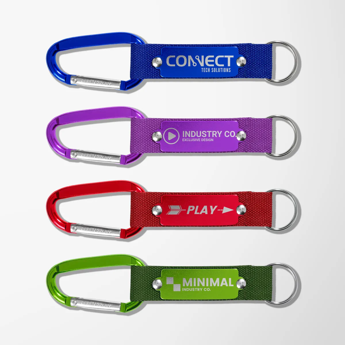 Engraved Carabiner Keychain