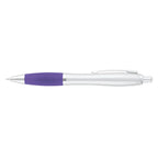 Curvaceous Silver Matte Gel Pen