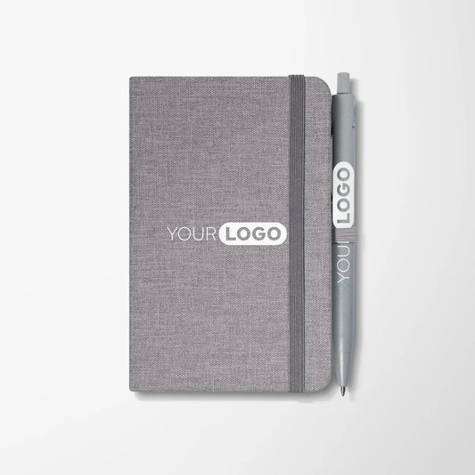 5.6" x 4" Serena RPET Notebook & Pen Set