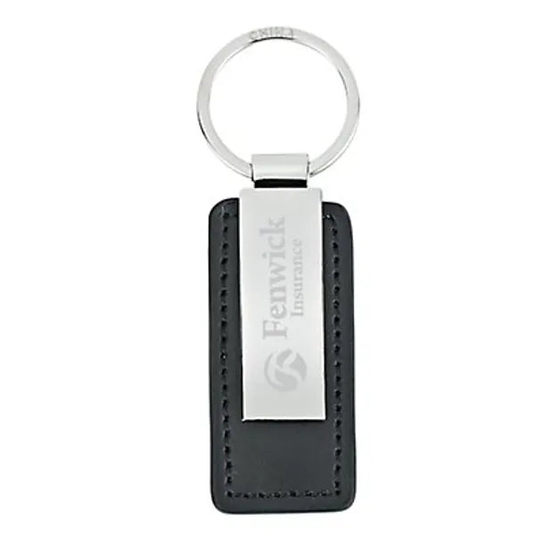 Leatherette Key Tag