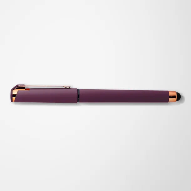 Coastal Hughes Gel Pen with Rose Gold Trim
