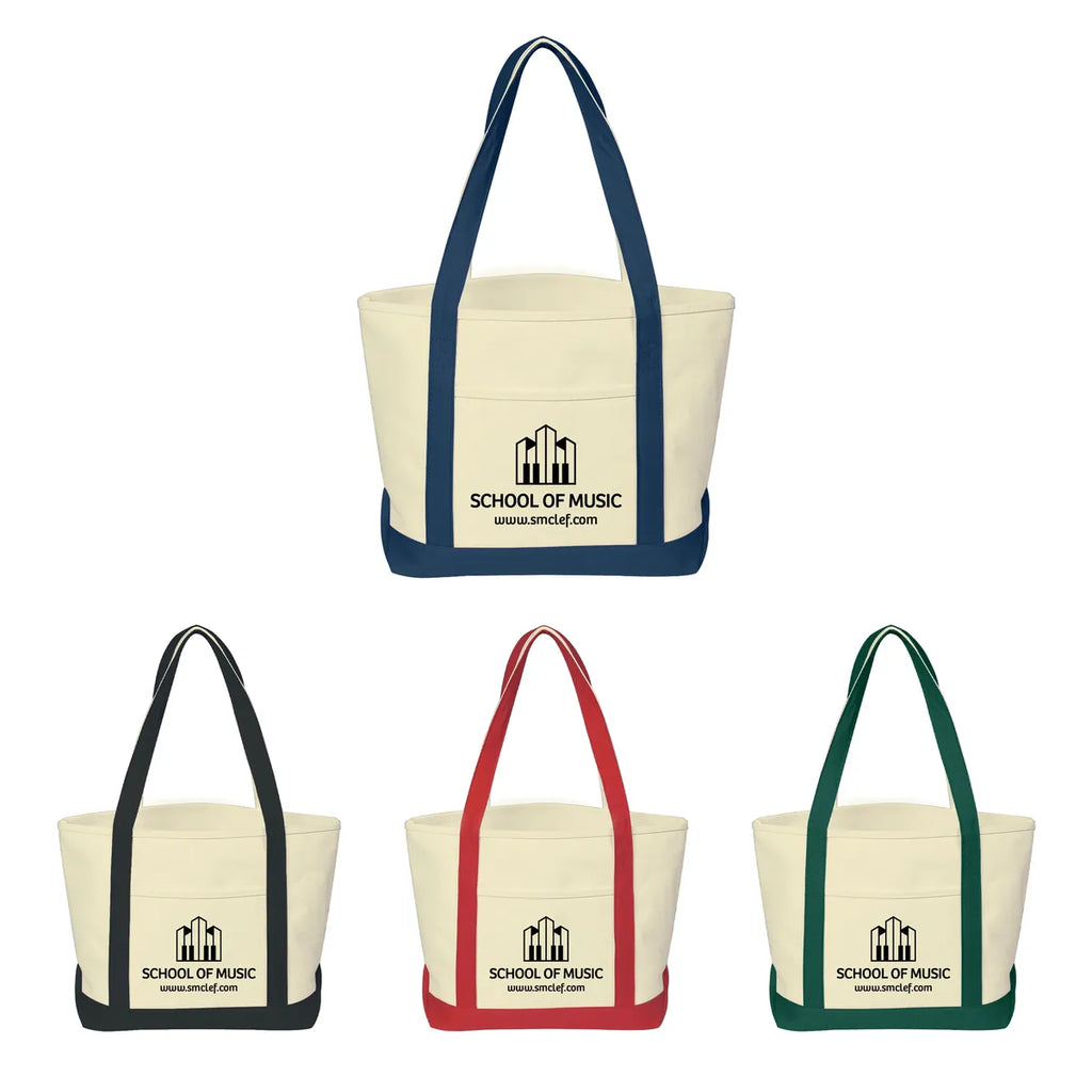 24 oz. Cotton Canvas Boat Tote