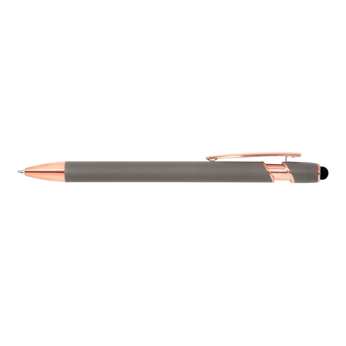 Full Color Alpha Stylus Pen with Rose Gold Trim