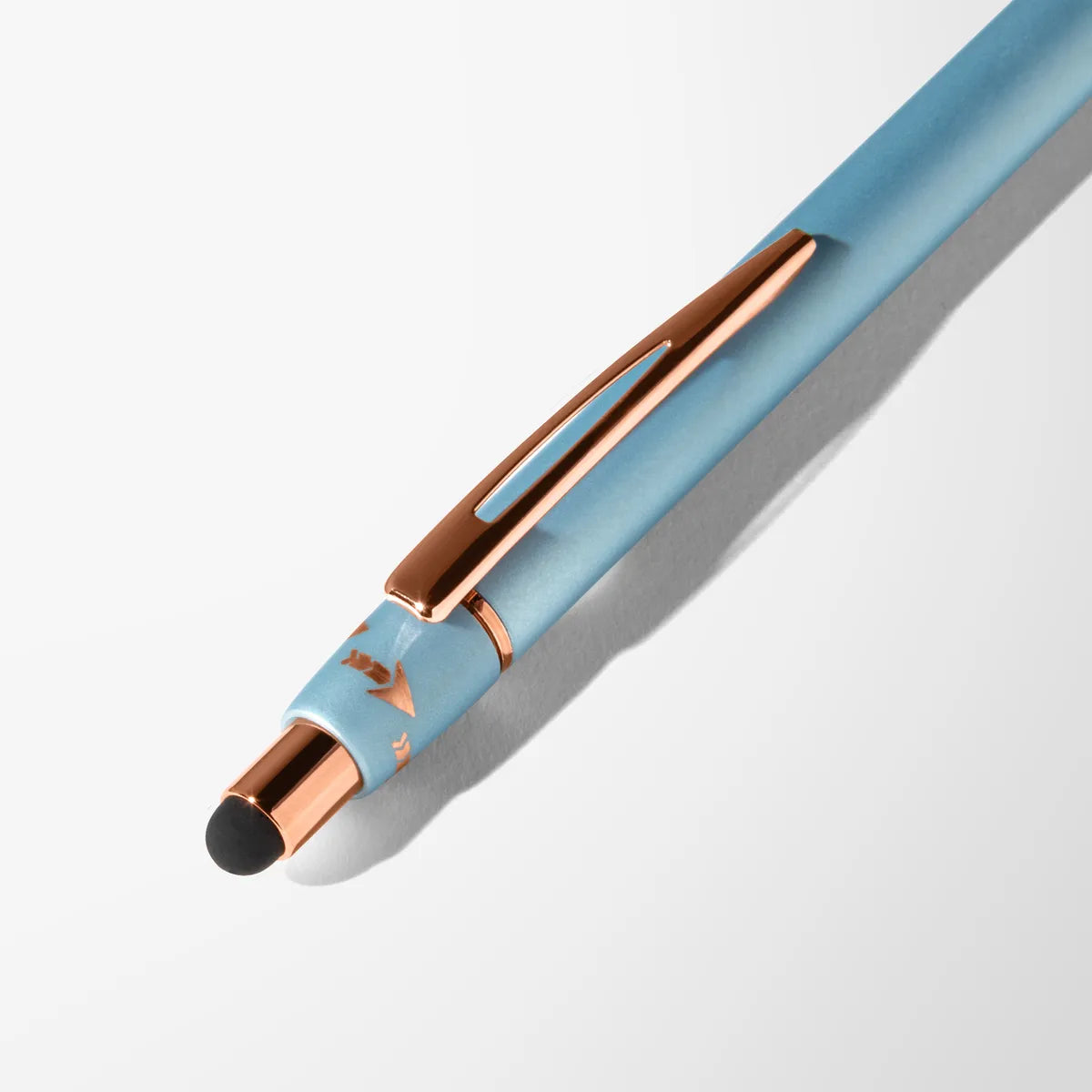 Full Color Pearlized Gyro Fidget Stylus Pen