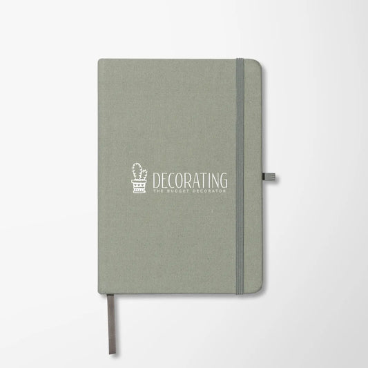 8.3" x 5.8" Stacy Recycled Cotton Notebook