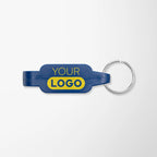 Plastic Bottle Opener with Key Ring