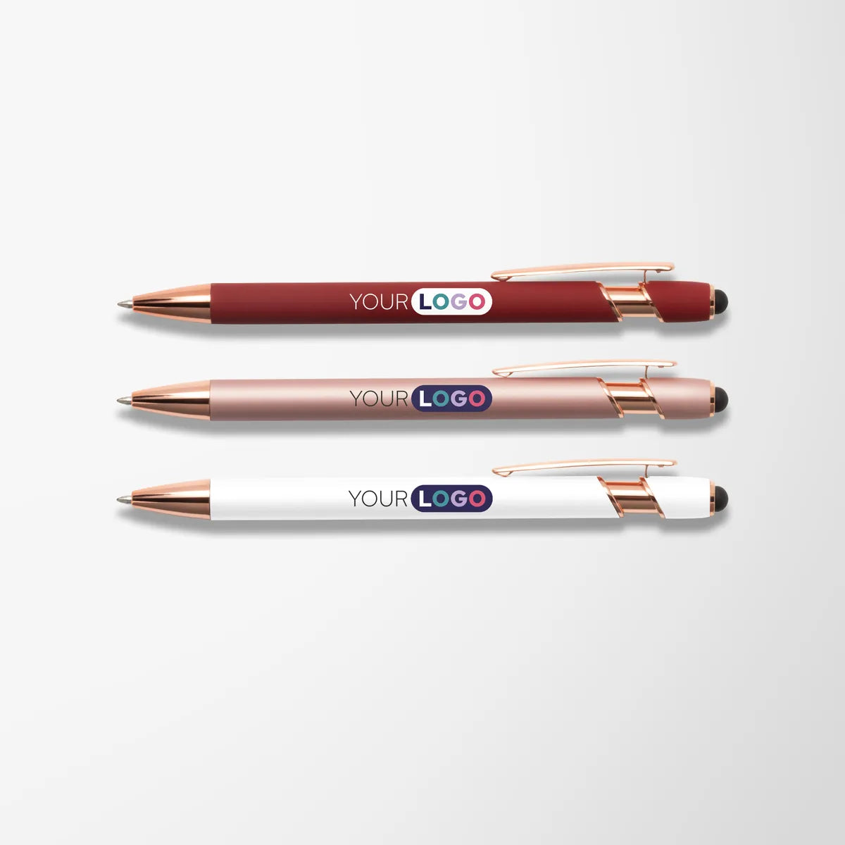 Full Color Alpha Soft Touch Gel Pen