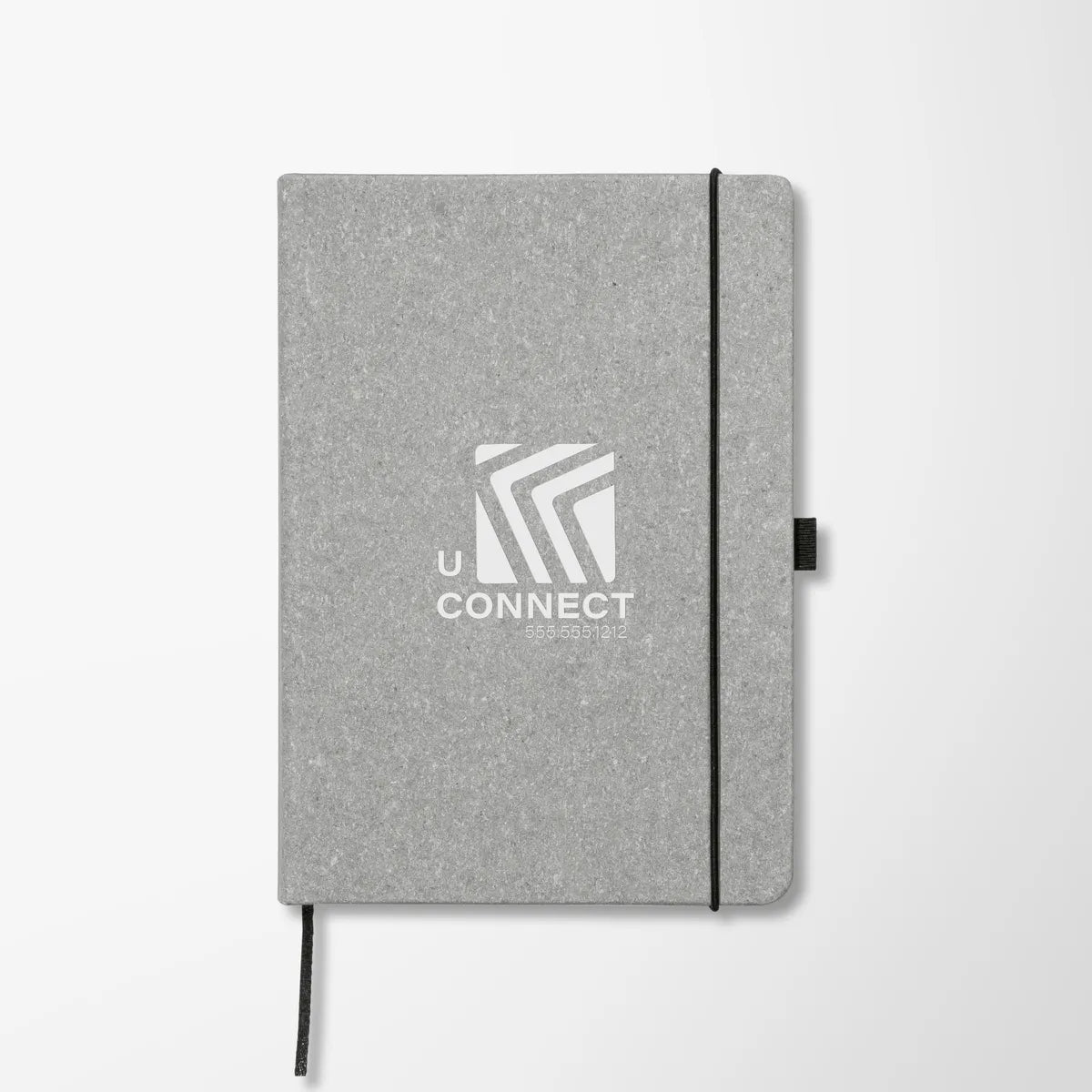 8" x 6" Palmer Recycled PU Leather Notebook