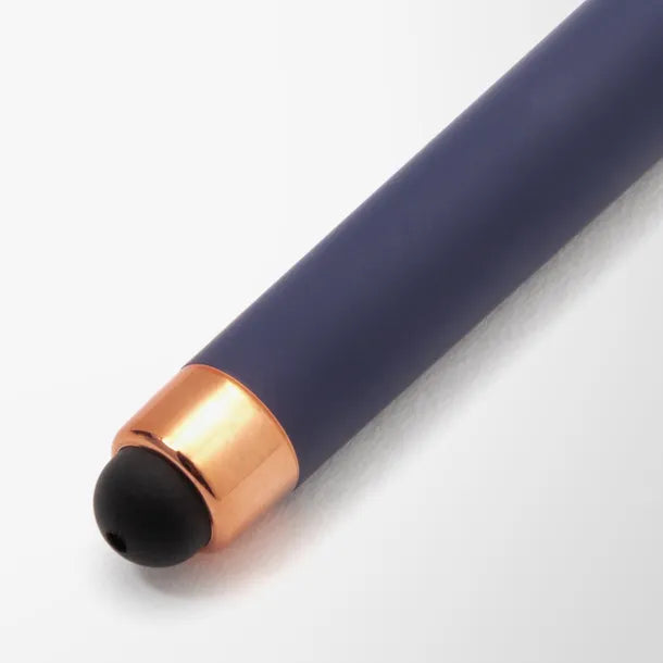 Hughes Gel Stylus Pen with Rose Gold Trim