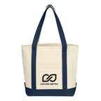 Small Heavy Cotton Canvas Boat Tote