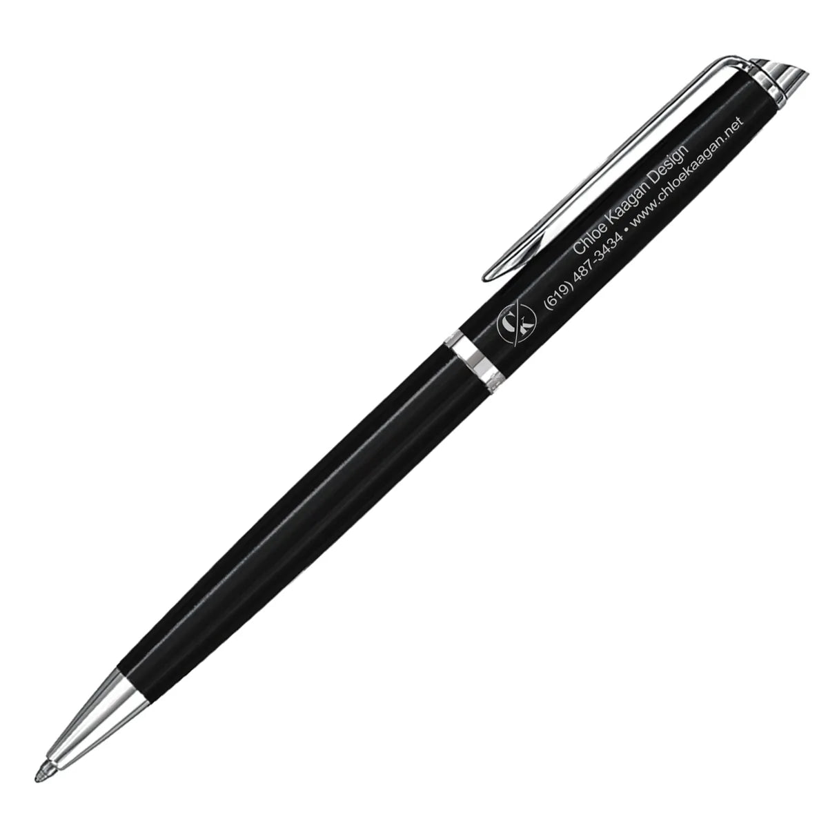 Engraved Waterman Hemisphere Ballpoint Pen with Gift Box