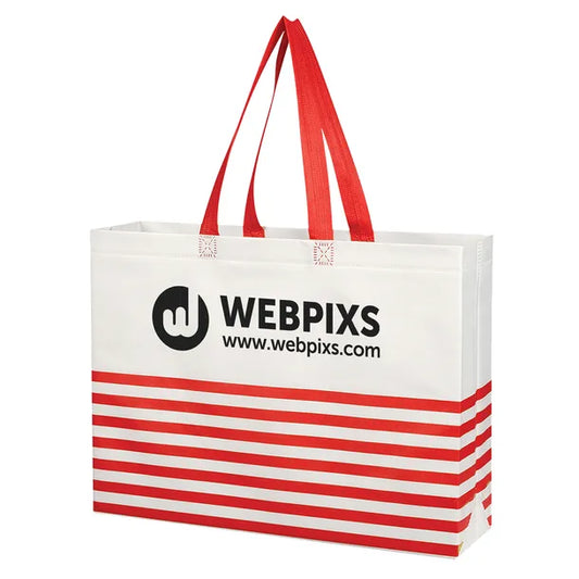 Horizontal Stripe Tote Bag