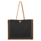 Paradise Jute Tote Bag